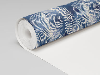 Indigo Shibori Wallpaper - Painted Paper