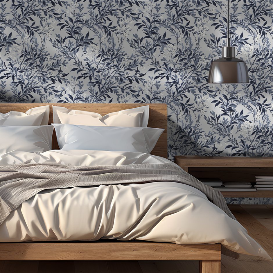 Lewen Floral Wallpaper - Painted Paper