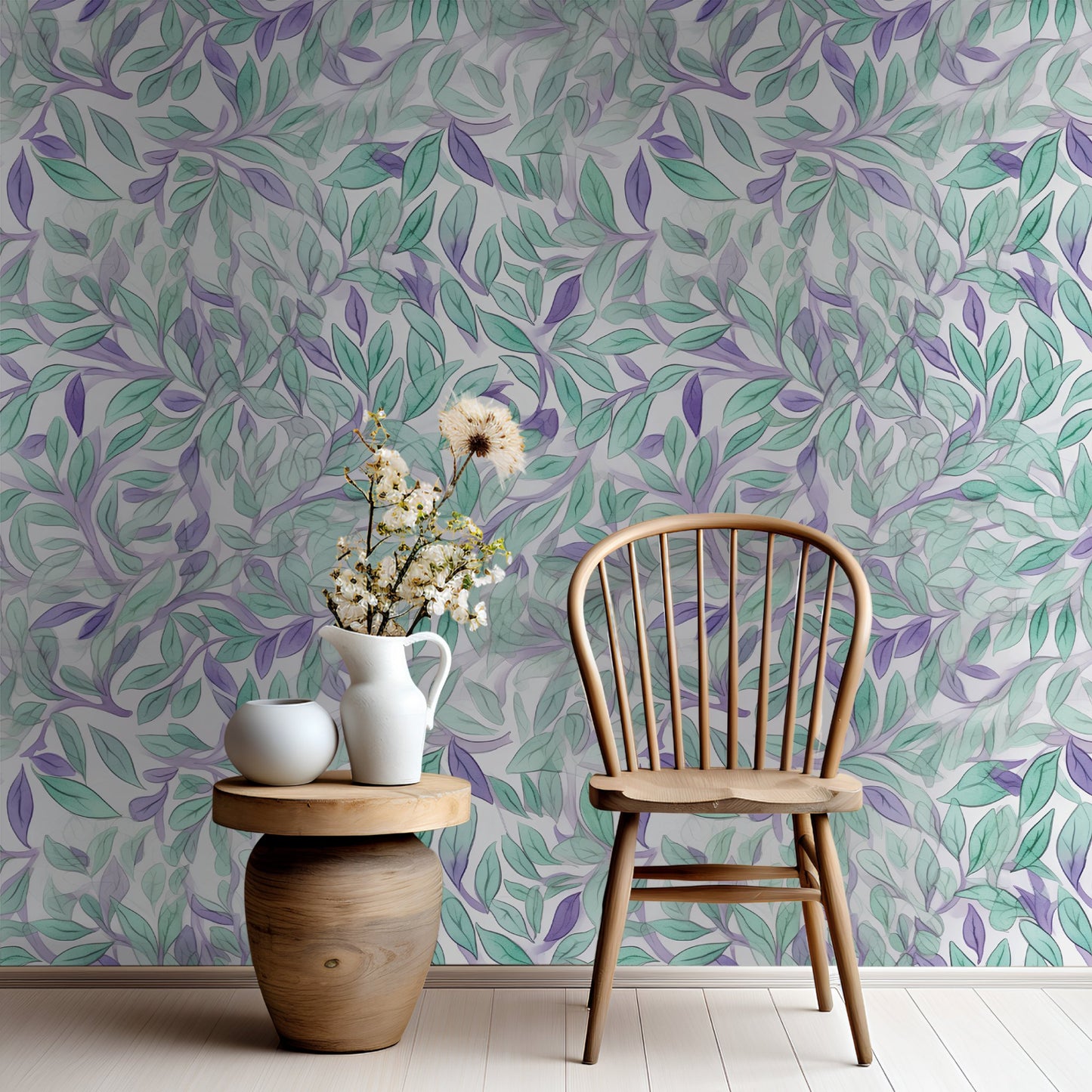 Livia Floral Wallpaper - Painted Paper