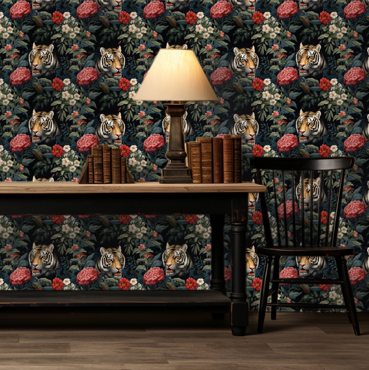 Wild Elegance Wallpaper - Painted Paper