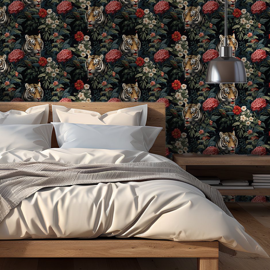 Wild Elegance Wallpaper - Painted Paper