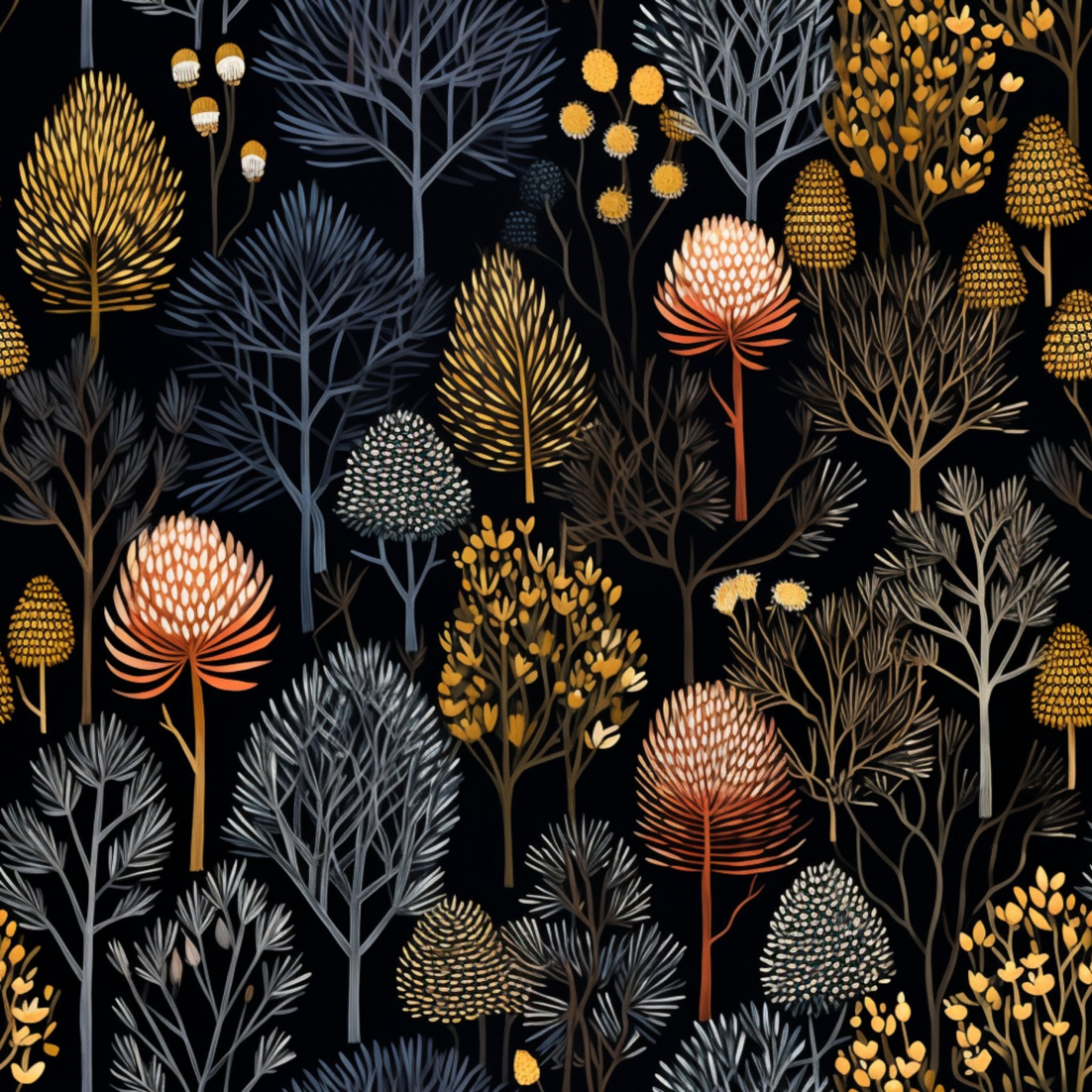 Wren Wallpaper - Painted Paper