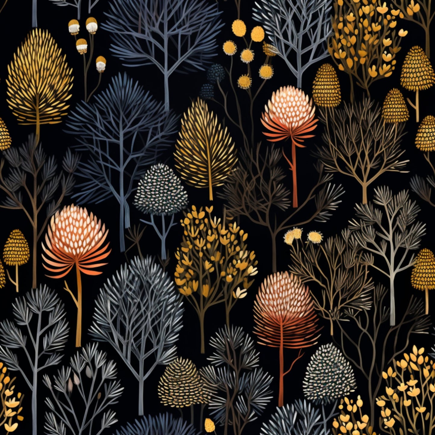 Wren Wallpaper - Painted Paper
