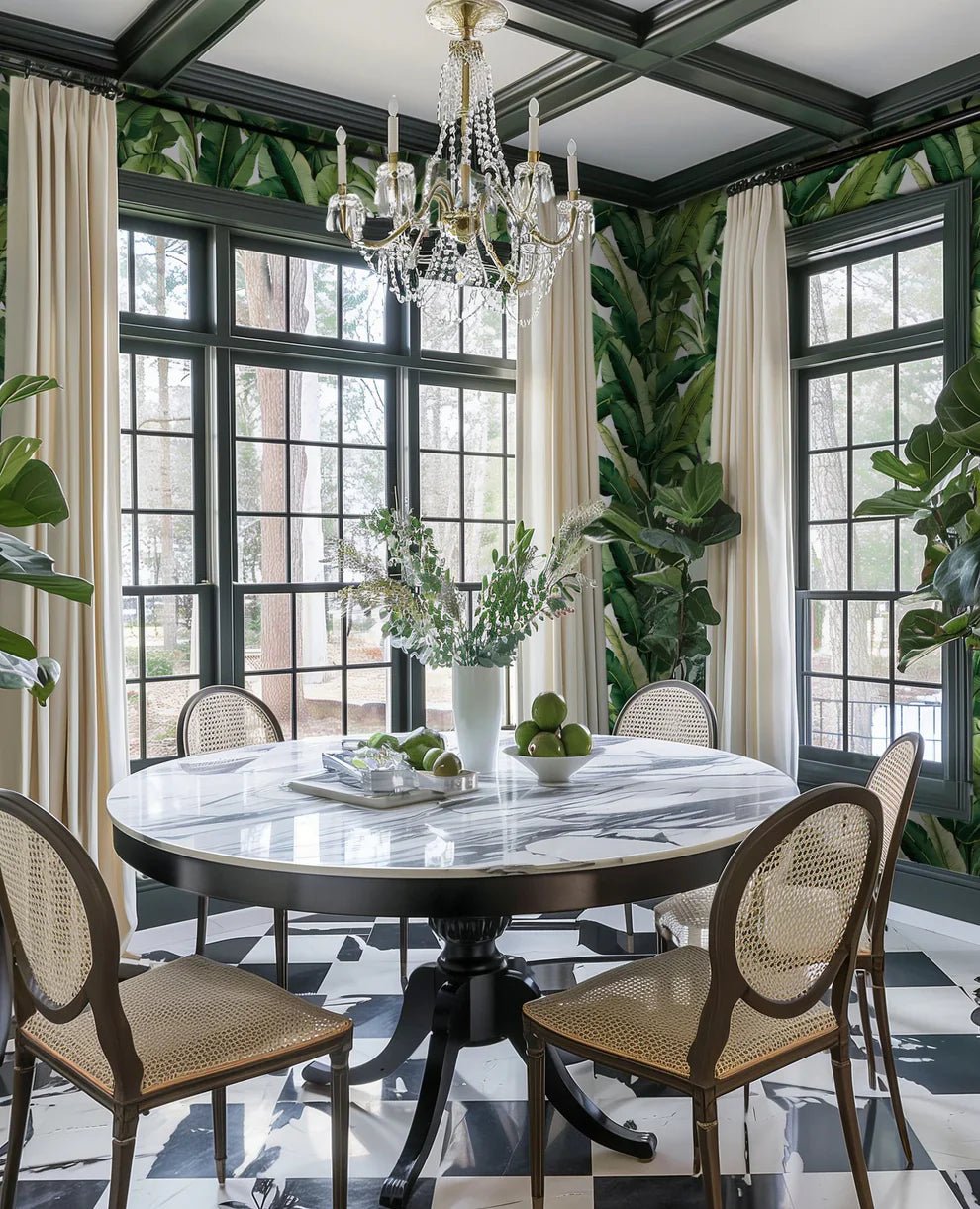 Dining Room Wallpaper: Feast-Worthy Backdrops for Memorable Gatherings - Painted Paper