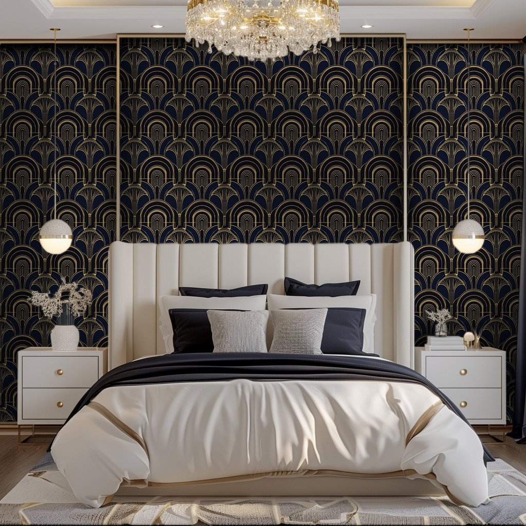 Geometric Wallpaper: Unlock the Power of Precision Patterns for Effortless Style - Painted Paper