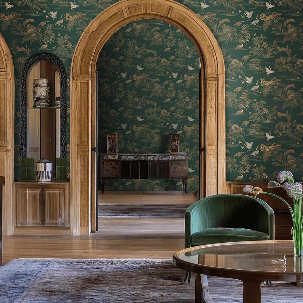 Japanese Wallpaper: Zen Simplicity in Harmonious Designs - Painted Paper