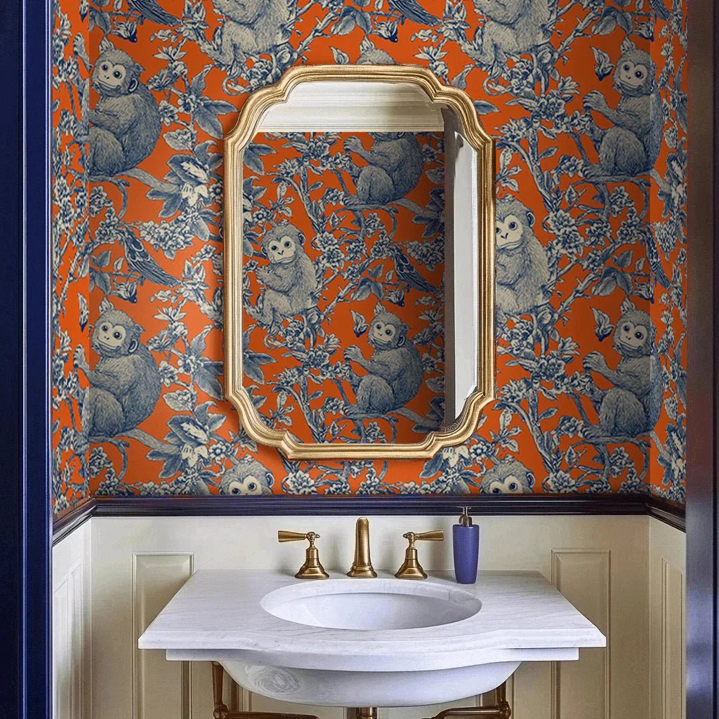 Jungle Wallpaper: Dense Canopies Teeming with Exotic Life - Painted Paper