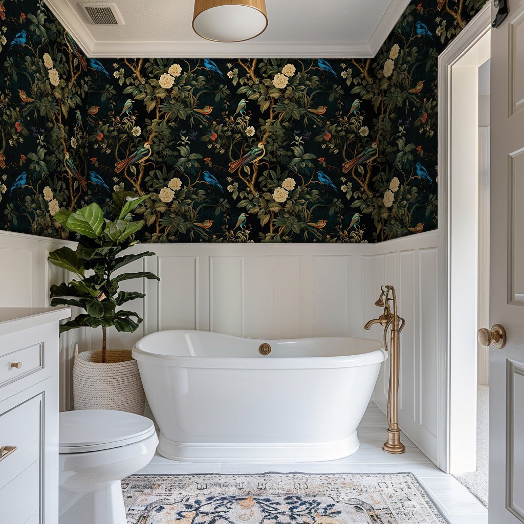 Our Favorite 5 Bird Wallpapers That Bring Nature Indoors - Painted Paper