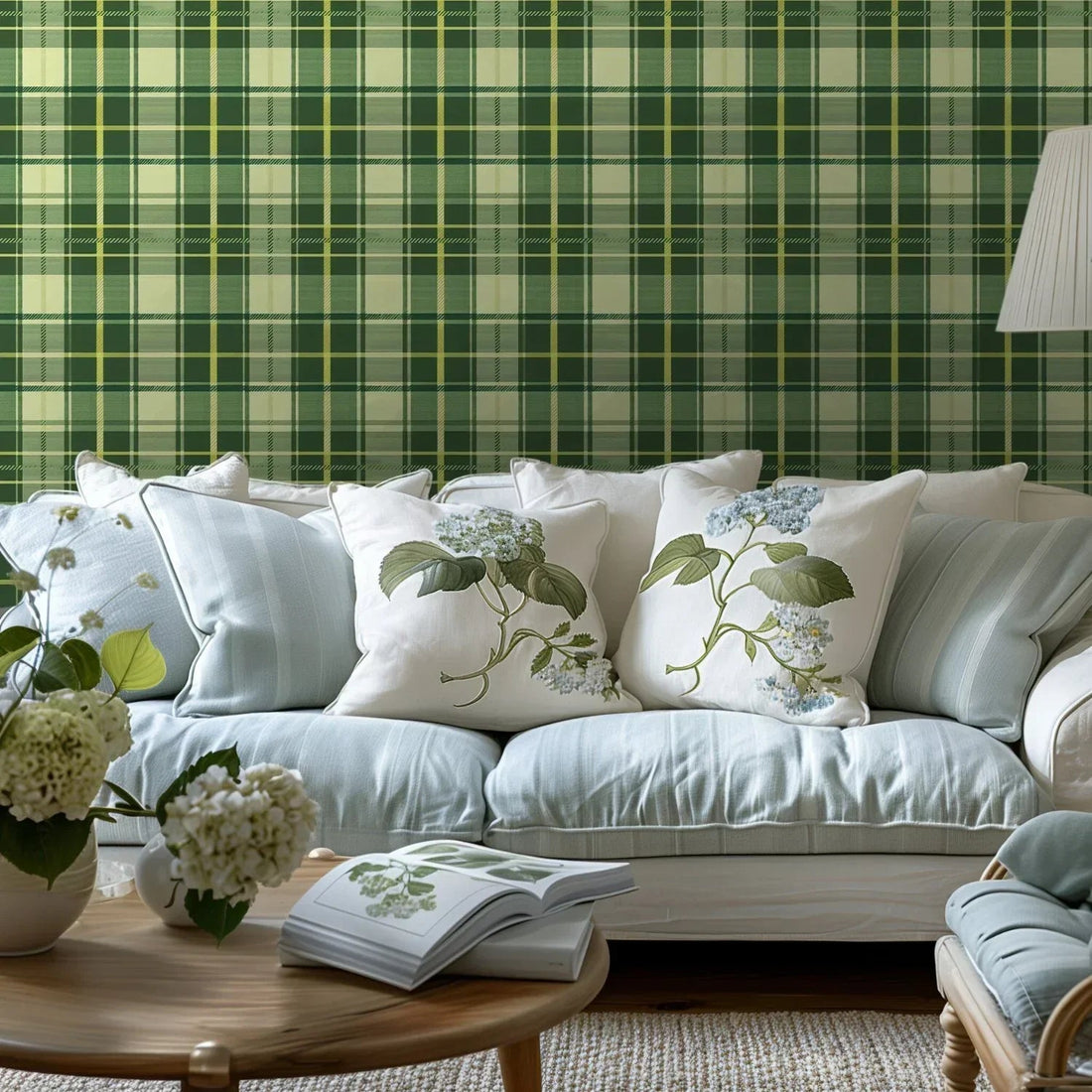 Plaid Wallpaper: Heritage Meets Modernity in These Irresistible Tartan Treasures - Painted Paper