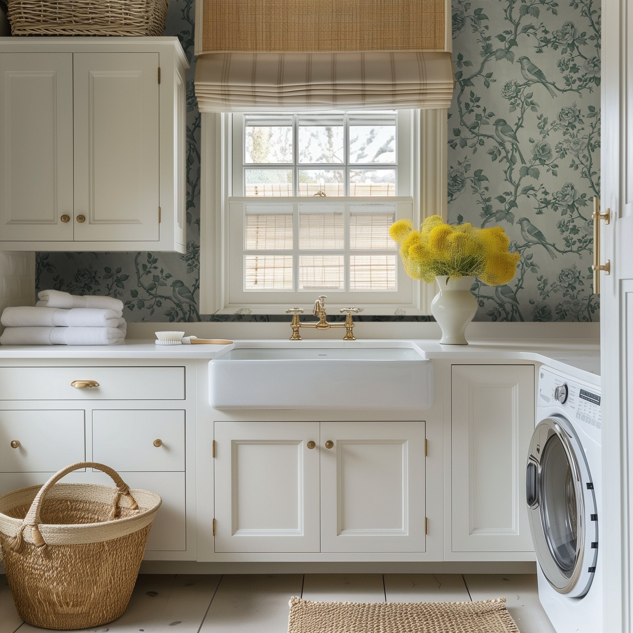 Powder Room Wallpaper: Petite Spaces, Grand Statements - Painted Paper