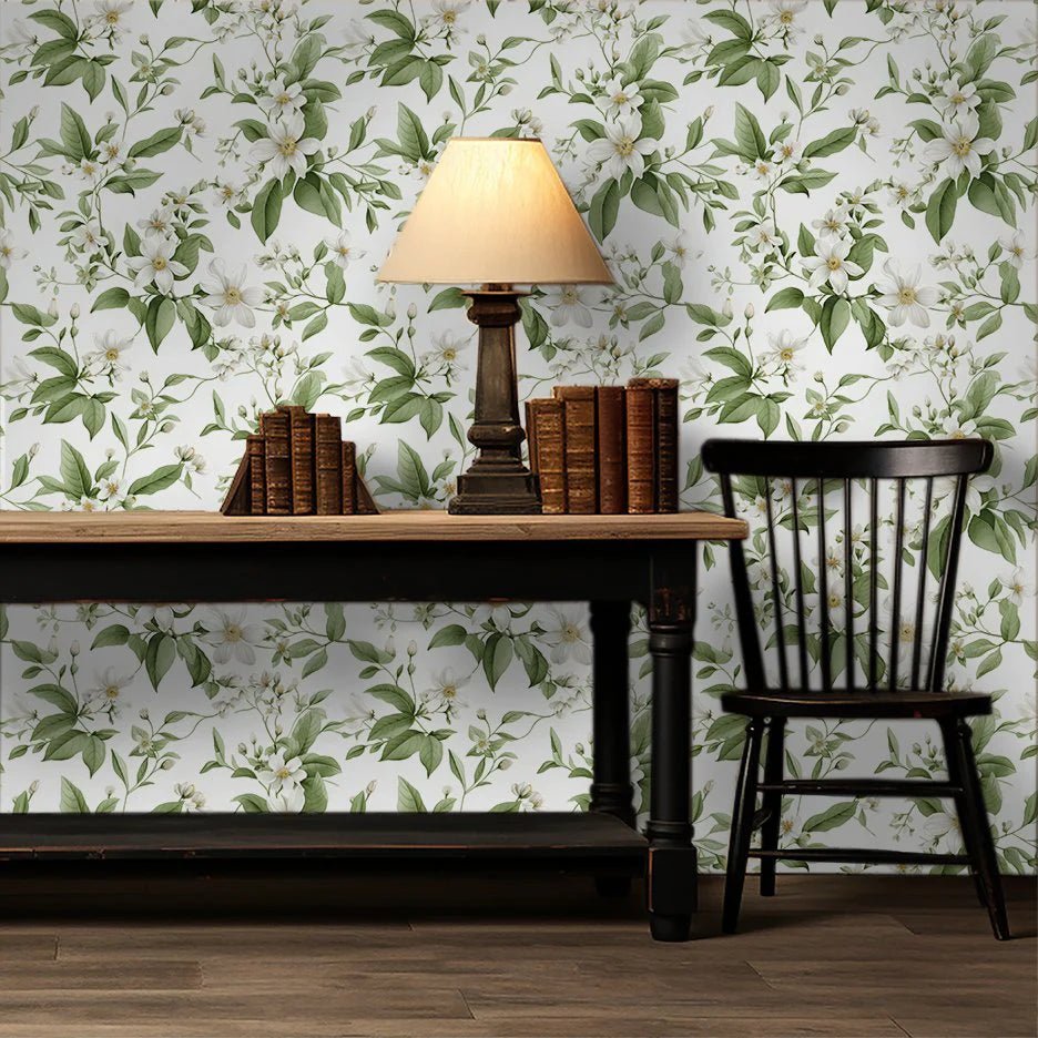 Vibrant Versatility: Using Green Wallpaper in Different Design Styles - Painted Paper