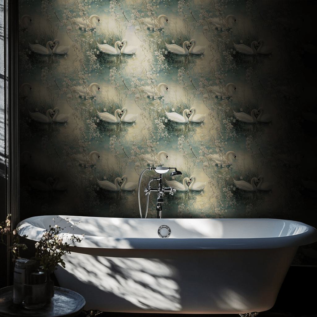 Victorian Wallpaper: Ornate Details from a Bygone Elegance - Painted Paper