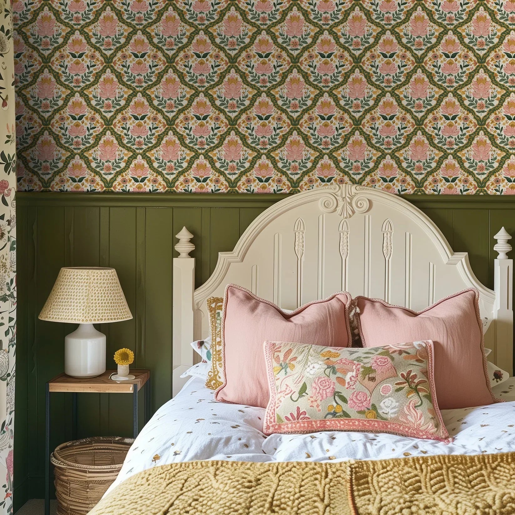 Vintage Wallpaper: Echoes of the Past, Perfected for Today's Discerning Eye - Painted Paper