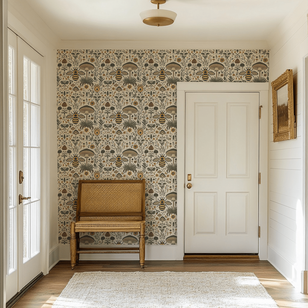 Whimsical Wallpaper: Playful Fantasies Sparking Joyful Whimsy - Painted Paper