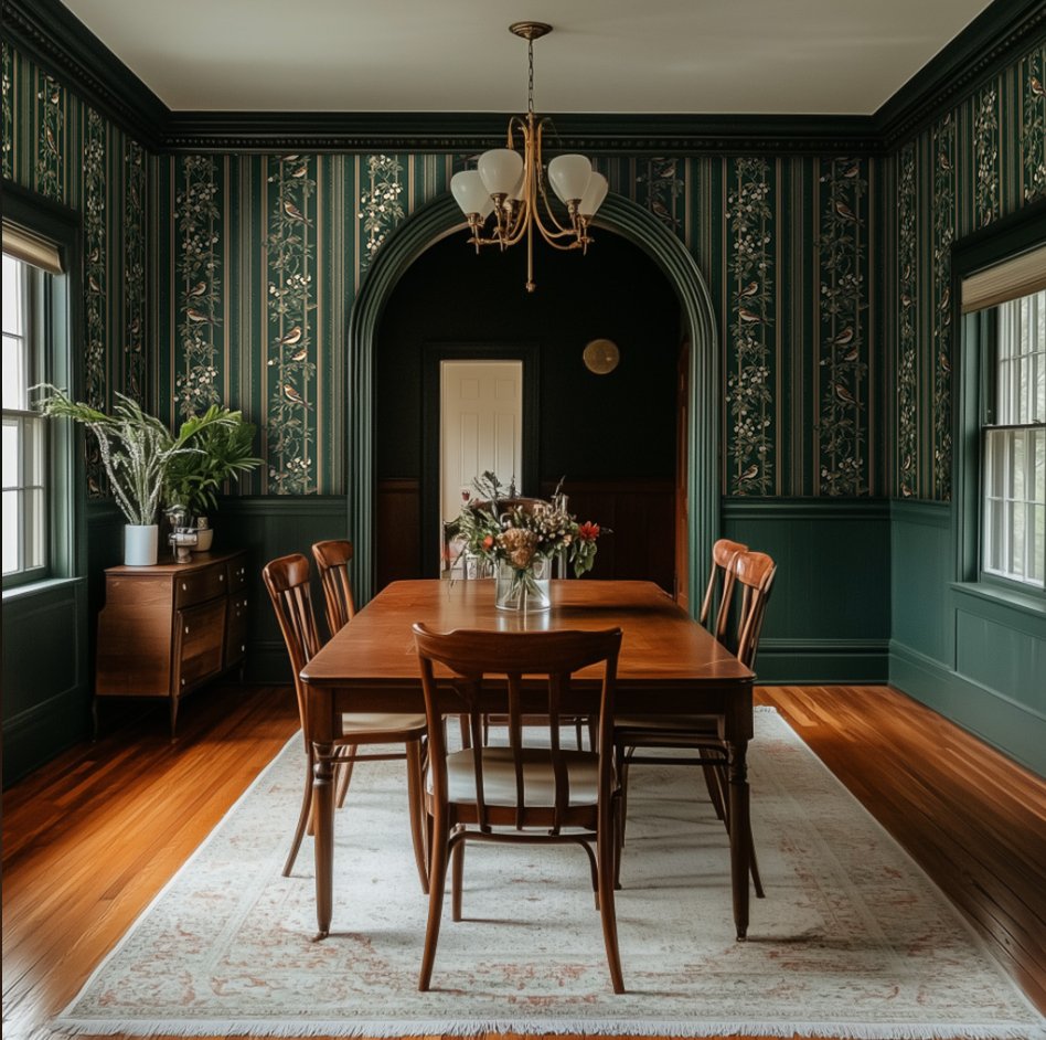 English Refinement - Painted Paper