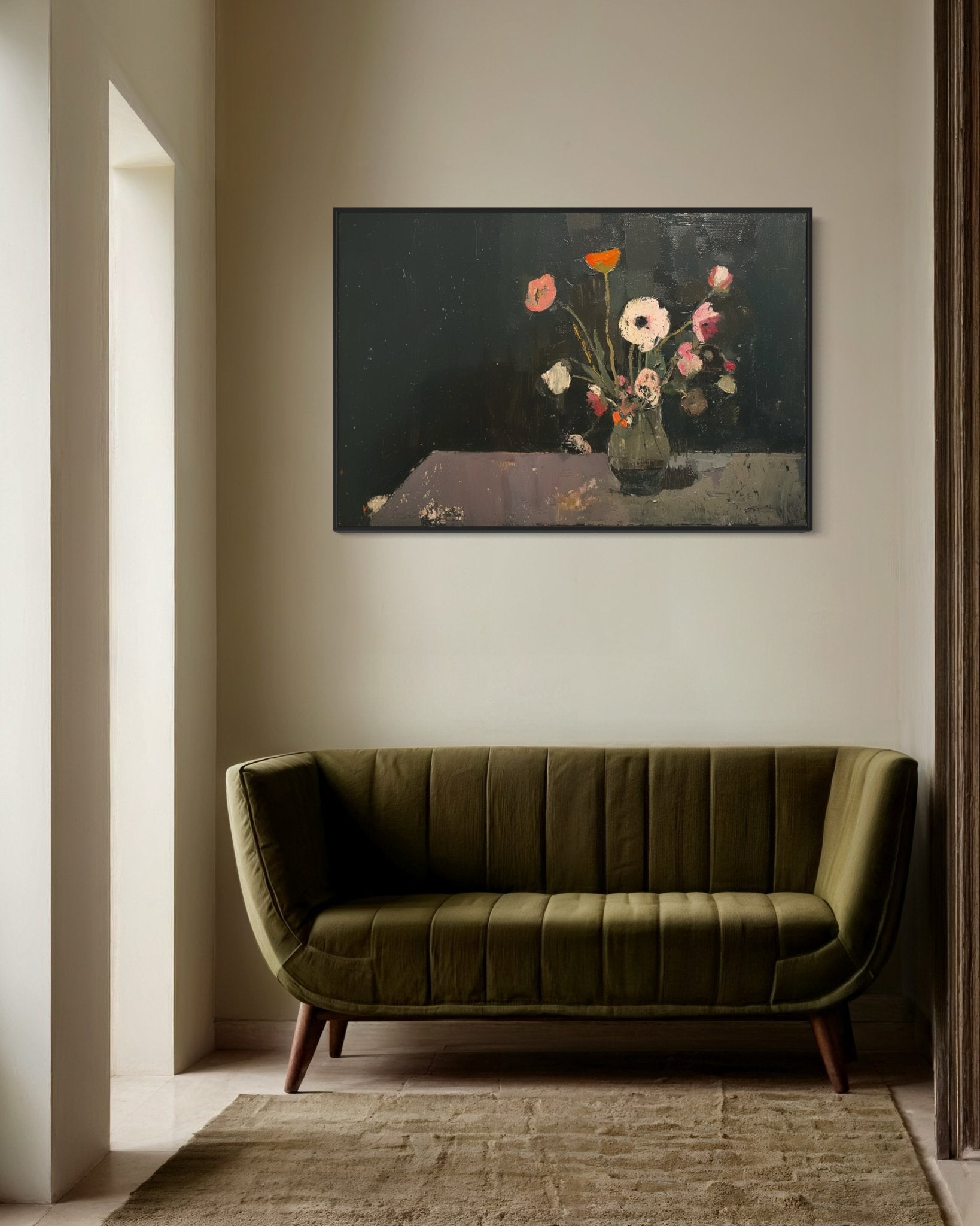 Fine Art Canvas Prints - Painted Paper