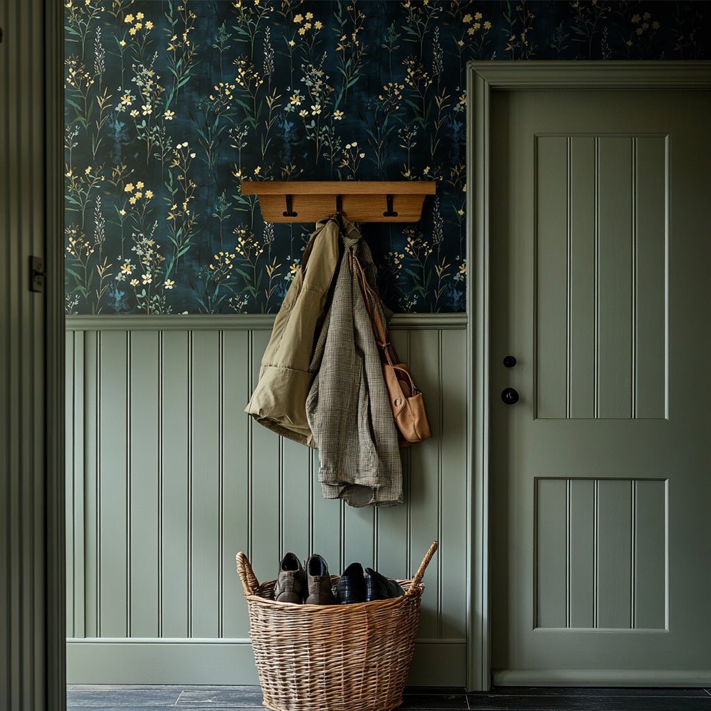 Green Gothic - Painted Paper