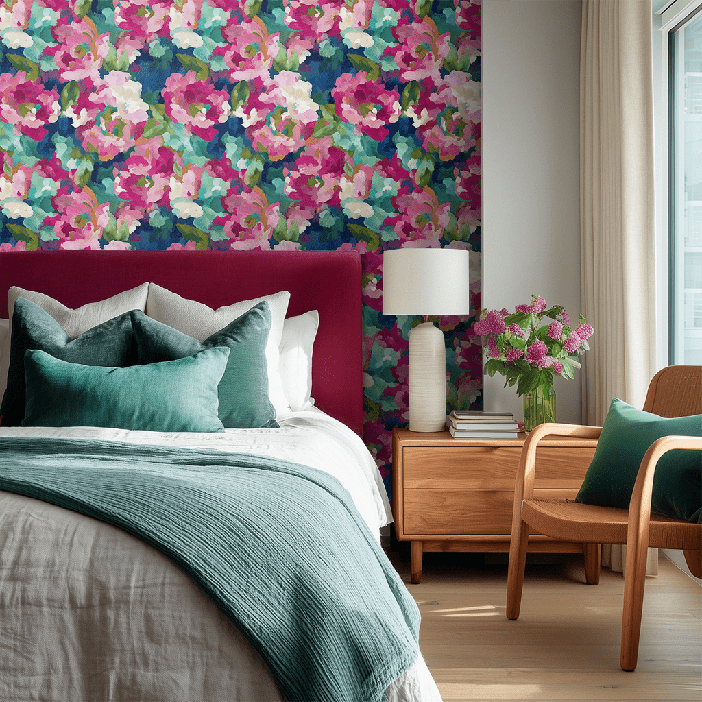 Untamed Petals - Painted Paper