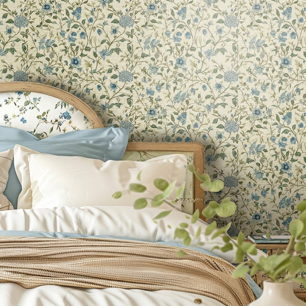 Cordelia Faux Grasscloth Wallpaper