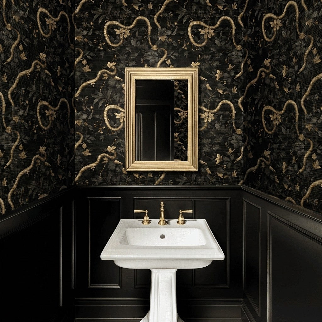 Cleopatra Faux Grasscloth Wallpaper