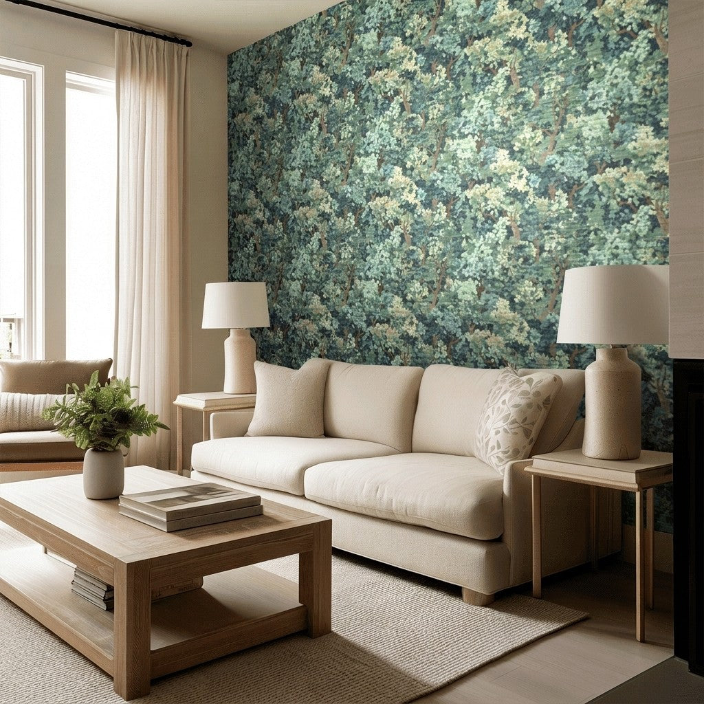 Orrin Faux Grasscloth Wallpaper