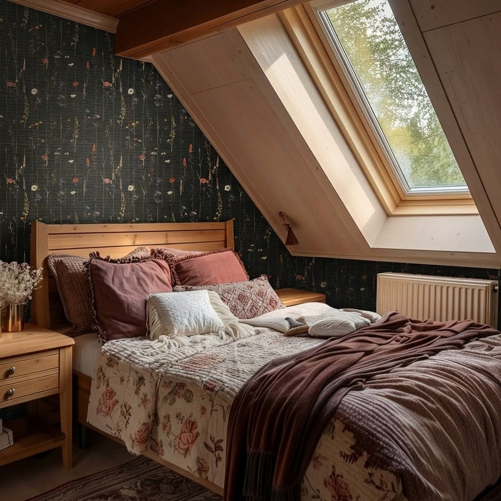 Emily Faux Grasscloth Wallpaper