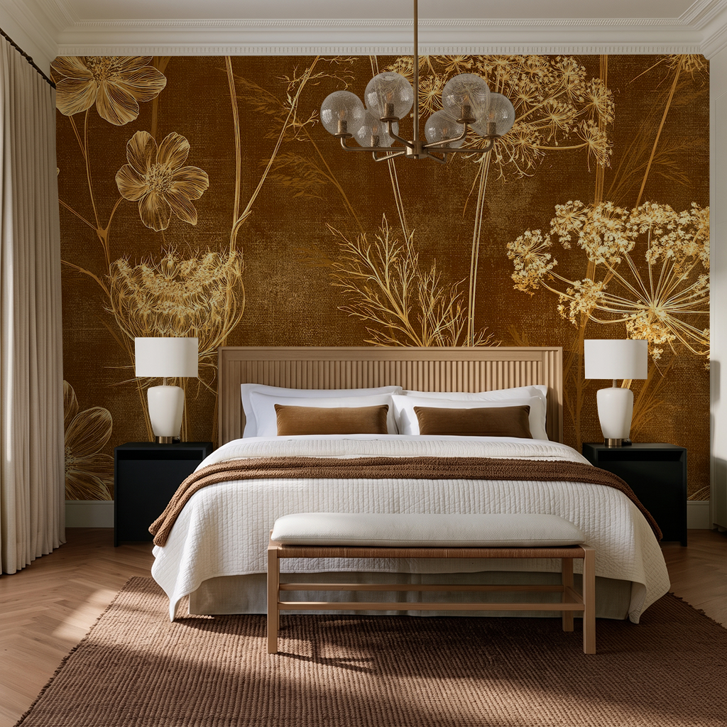Autumnal Meadow - Wall Mural