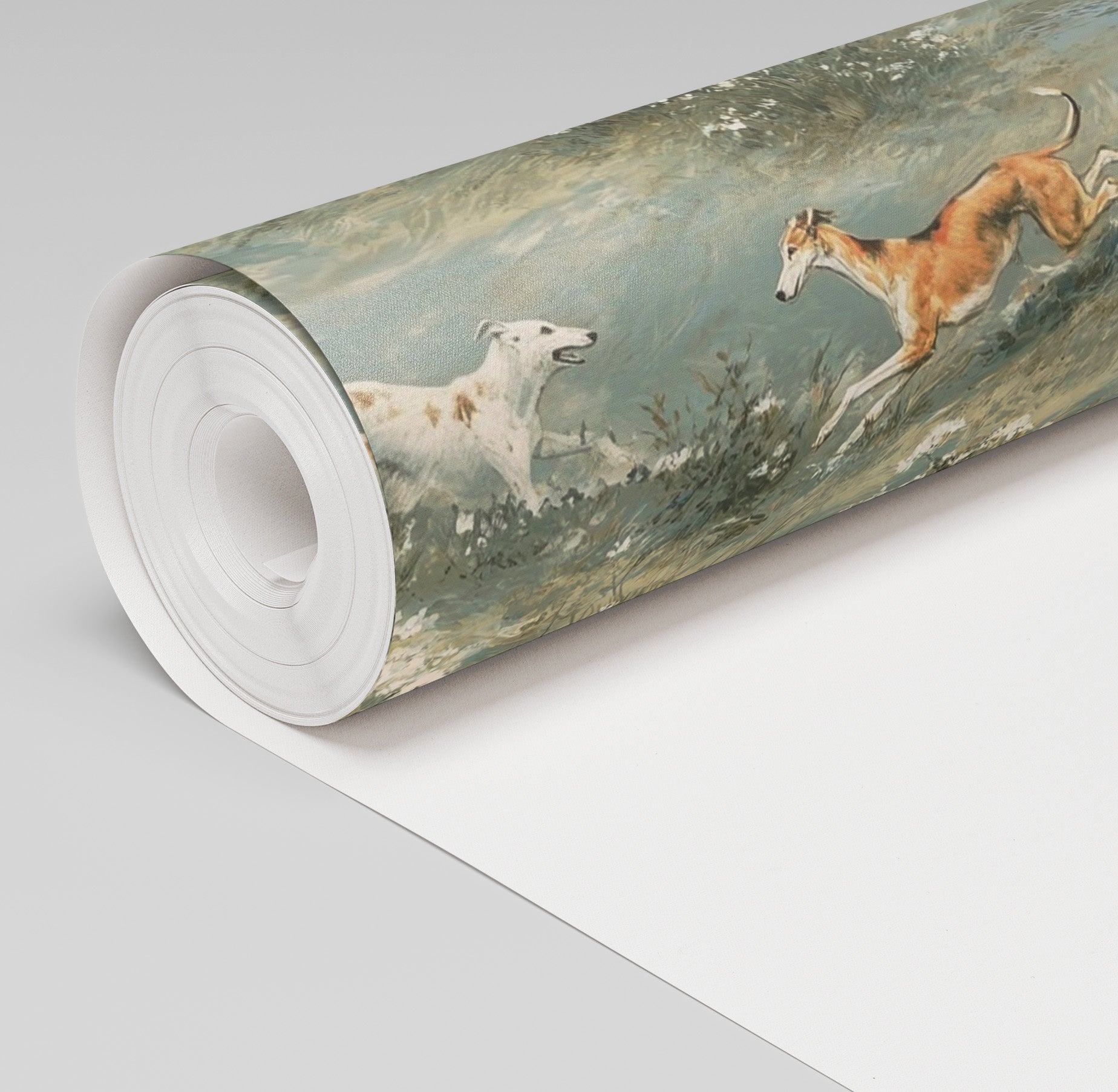 Canine Meadow Wallpaper