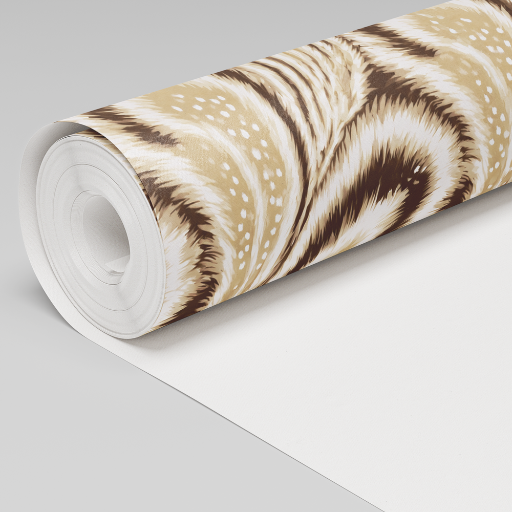 Chocolate Paisley Wallpaper