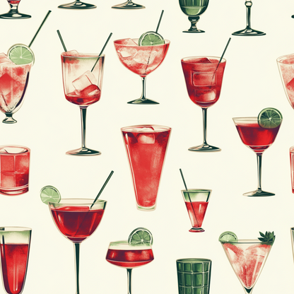 Cocktail Hour Wallpaper