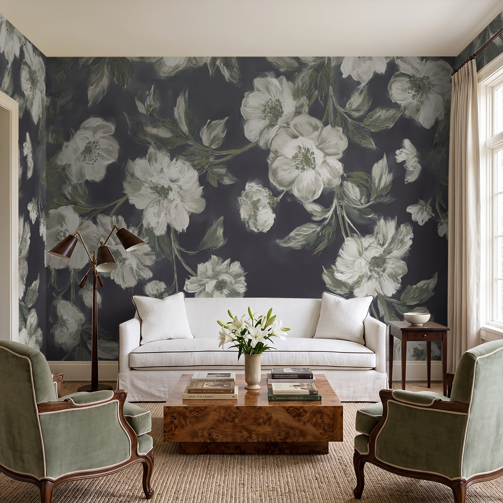 Dusky Botanica - Wall Mural