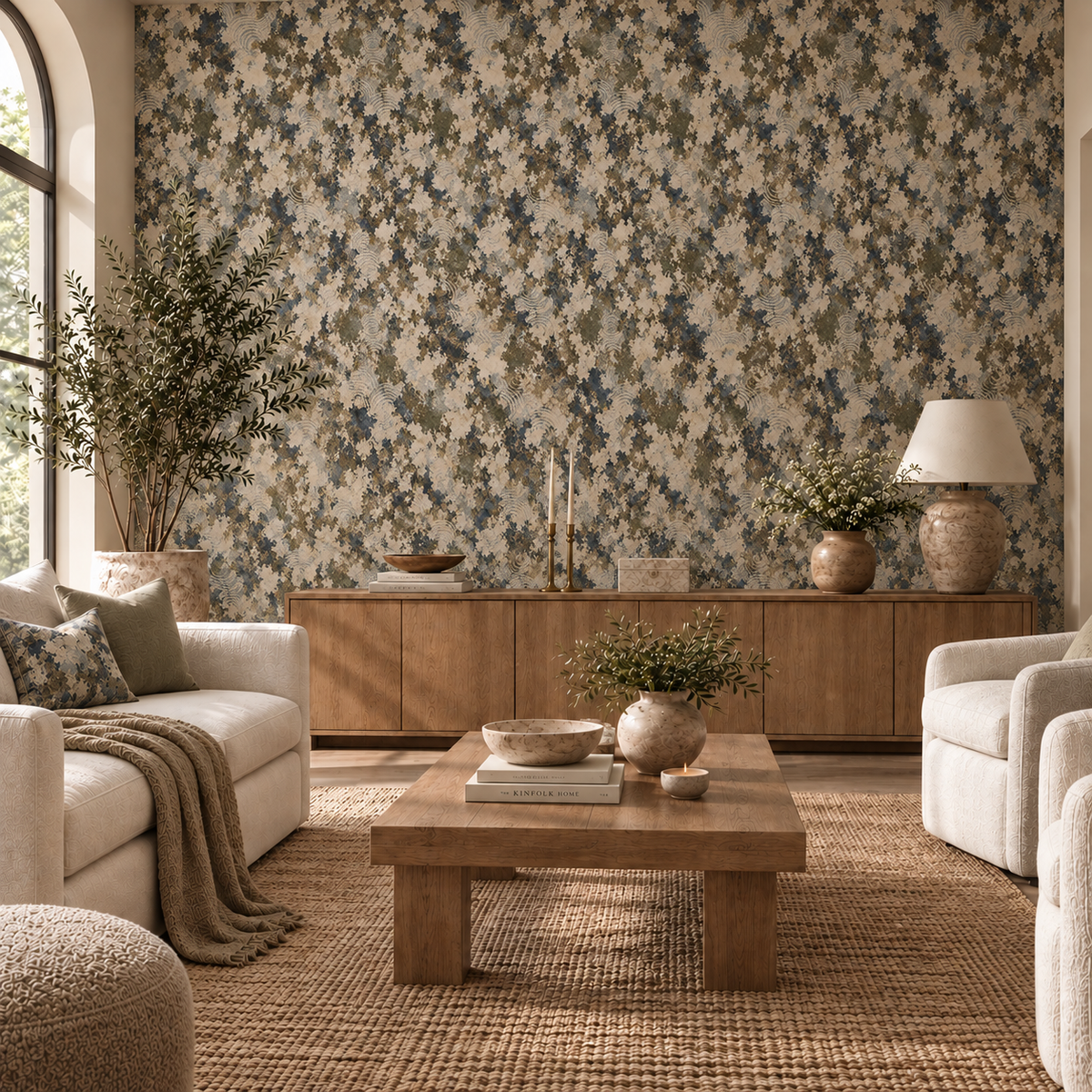 Earthy Patina Wallpaper
