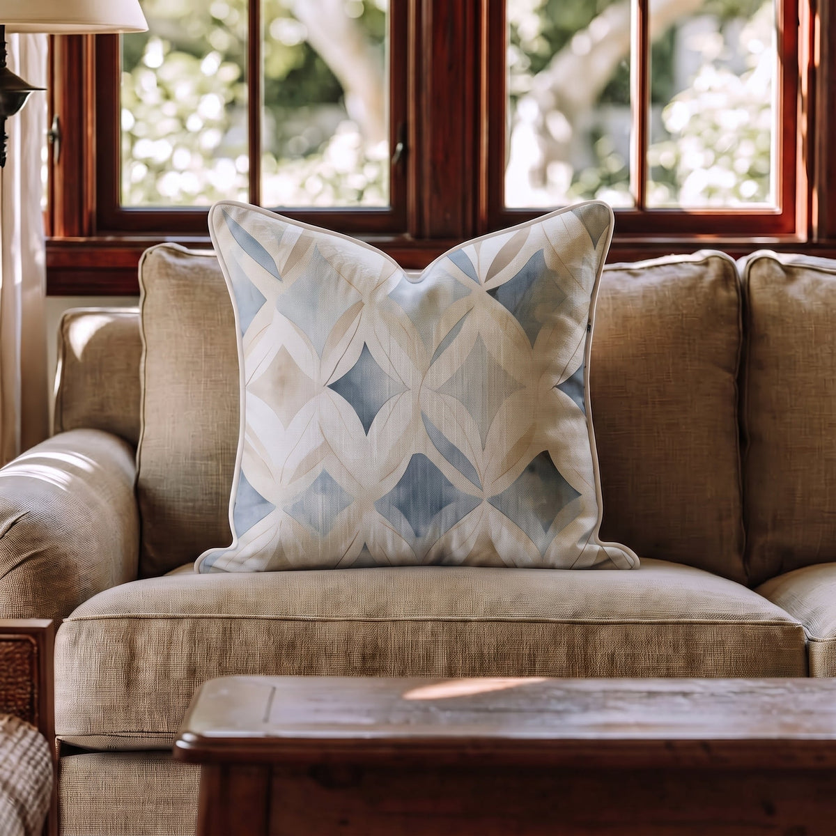 Ashmore Throw Pillow - Painted Paper
