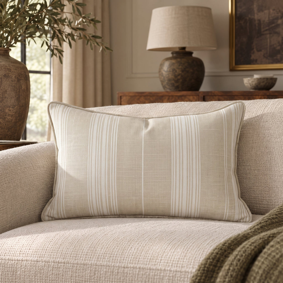 Charlotte Throw Pillow - Painted Paper