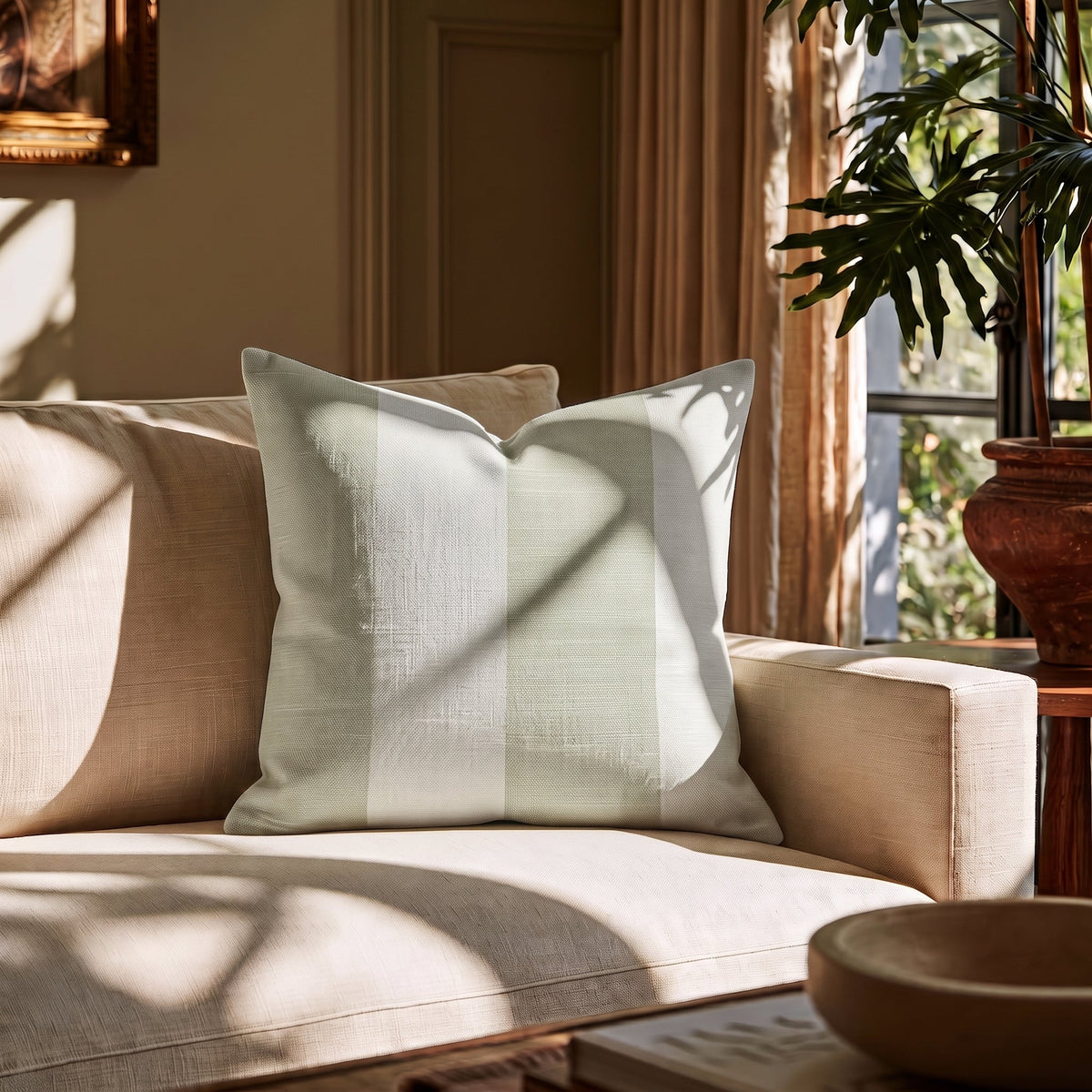 Gertrude Throw Pillow - Painted Paper