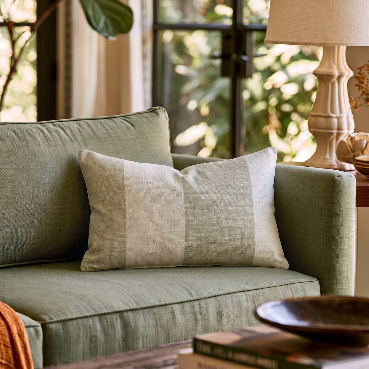 Gertrude Throw Pillow - Painted Paper