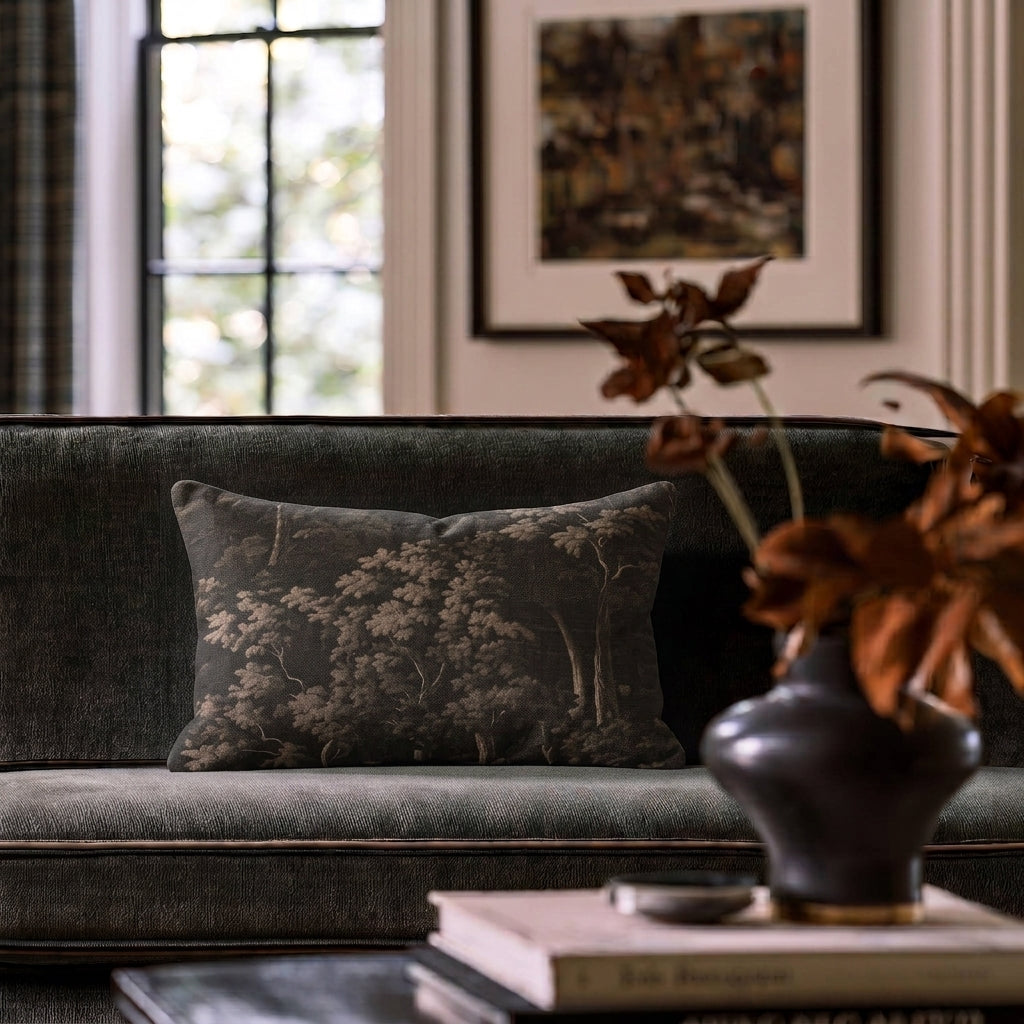 Ondine Throw Pillow - Painted Paper