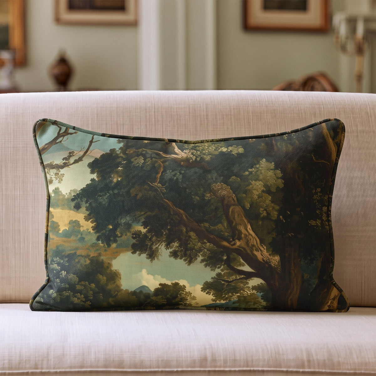 Ottoline Throw Pillow - Painted Paper