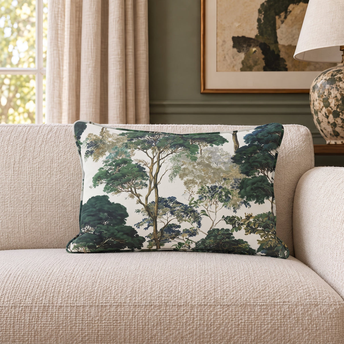 Rob Throw Pillow - Painted Paper
