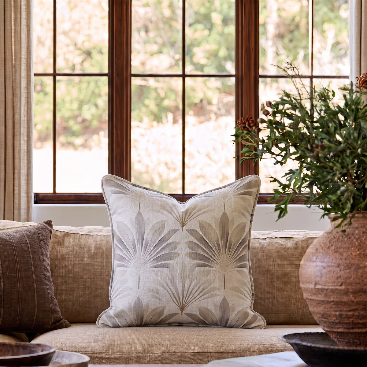 Rosemary Throw Pillow - Painted Paper