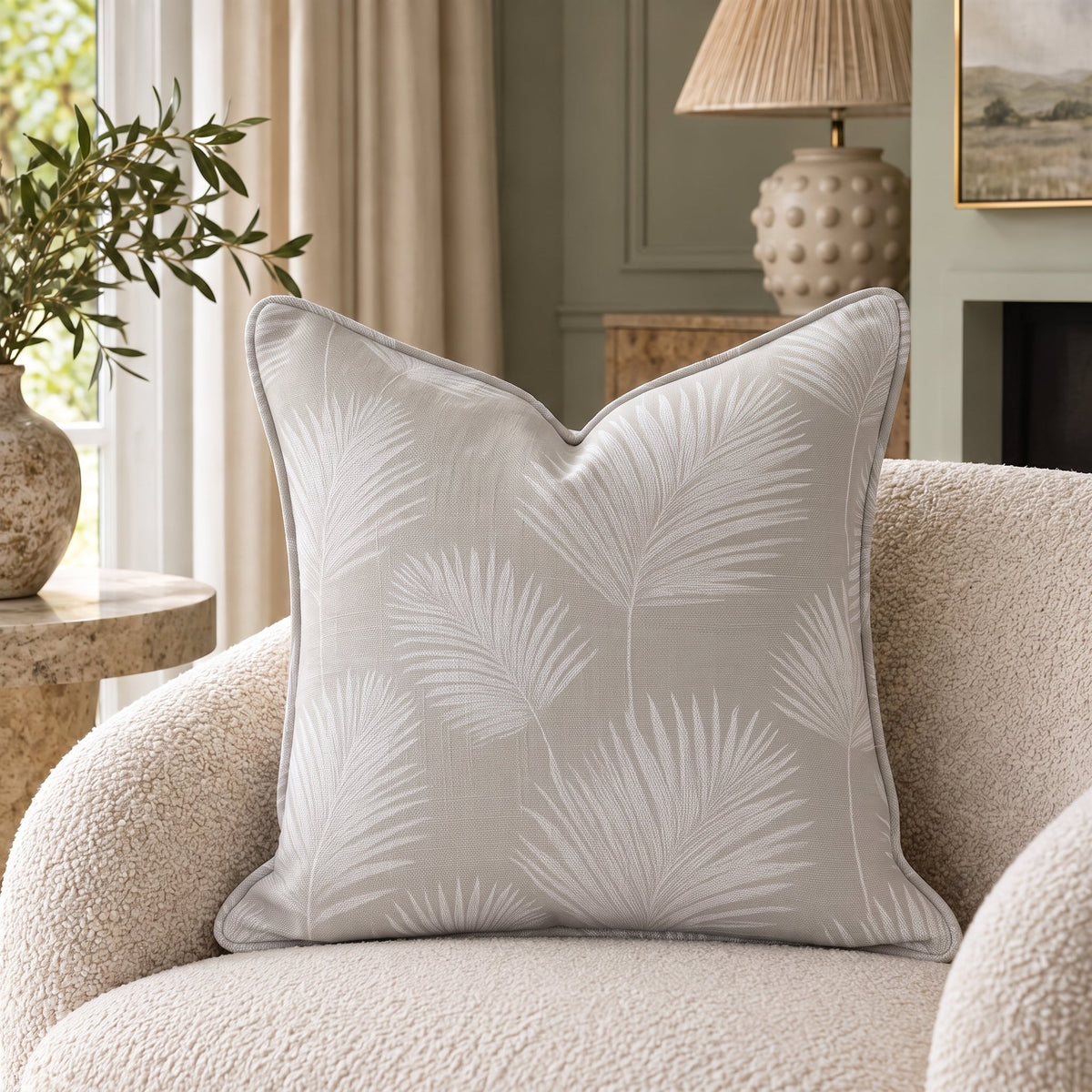 Sandswept Throw Pillow - Painted Paper