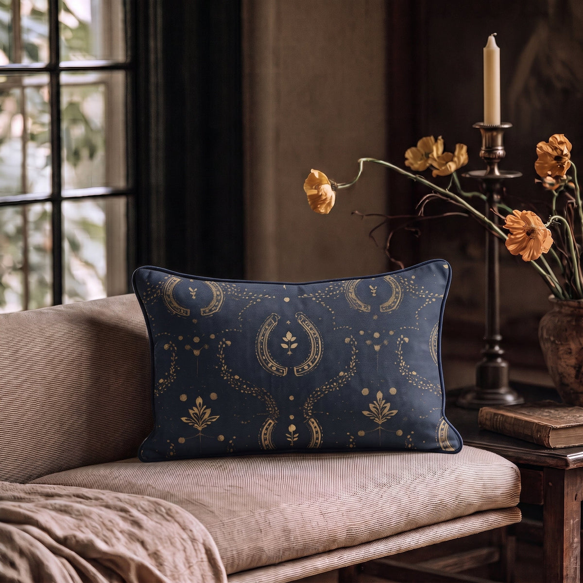 Stirling Luck Throw Pillow - Painted Paper