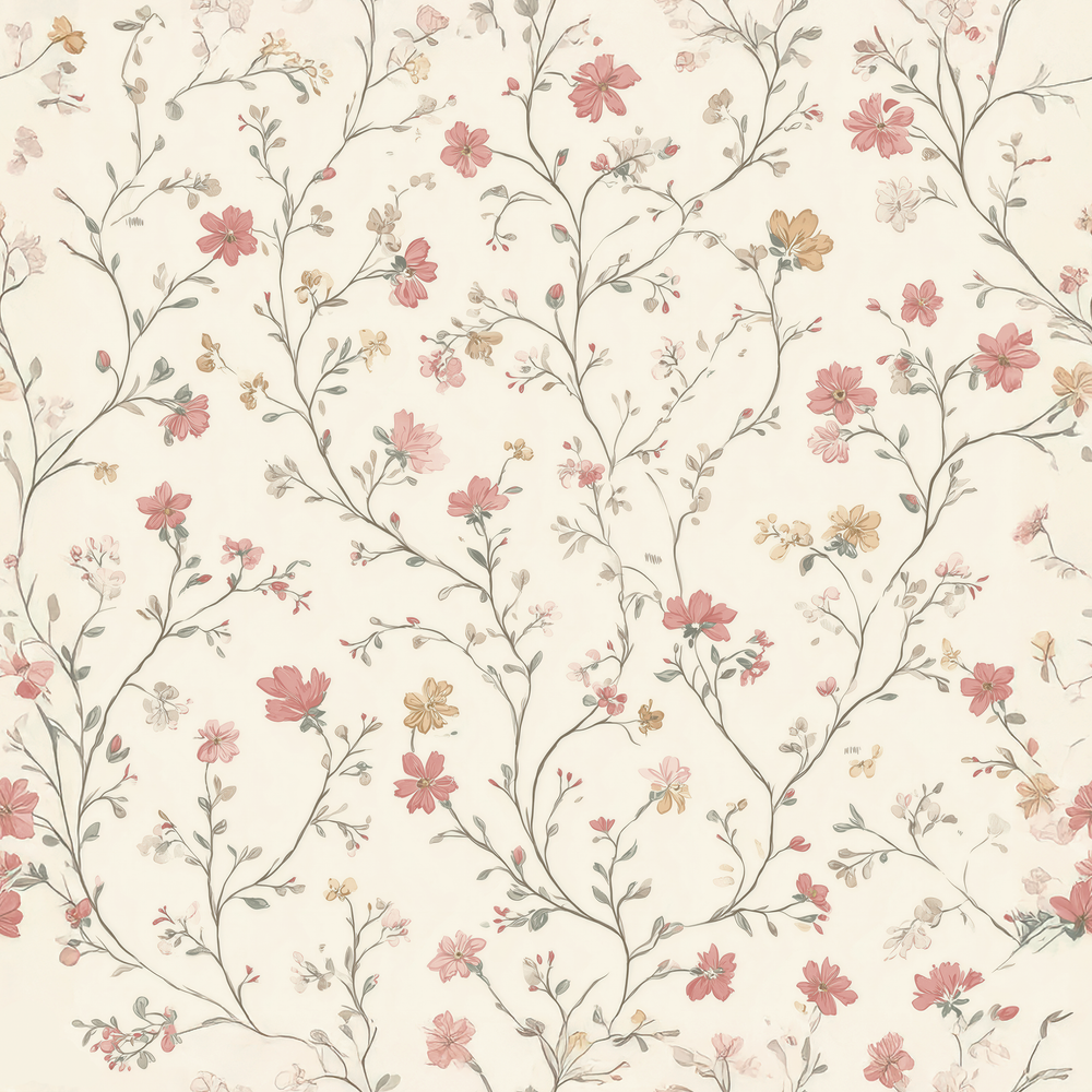 Flonnie Floral Wallpaper