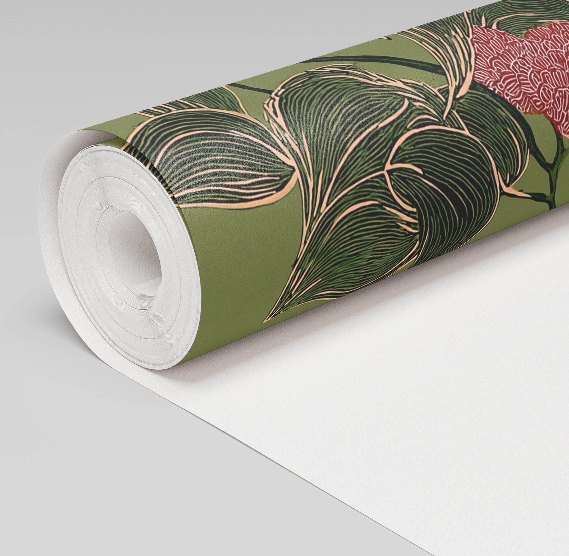 Flora Fresco Wallpaper