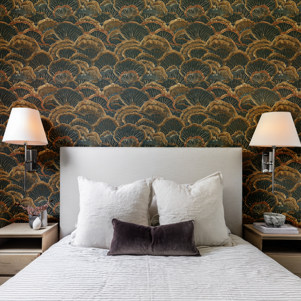 Lichen Wallpaper – Painted Paper
