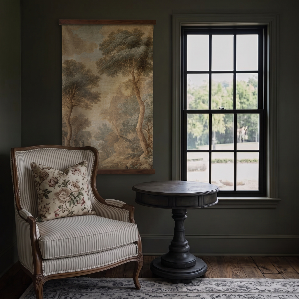 Linen Treeline - Tapestry