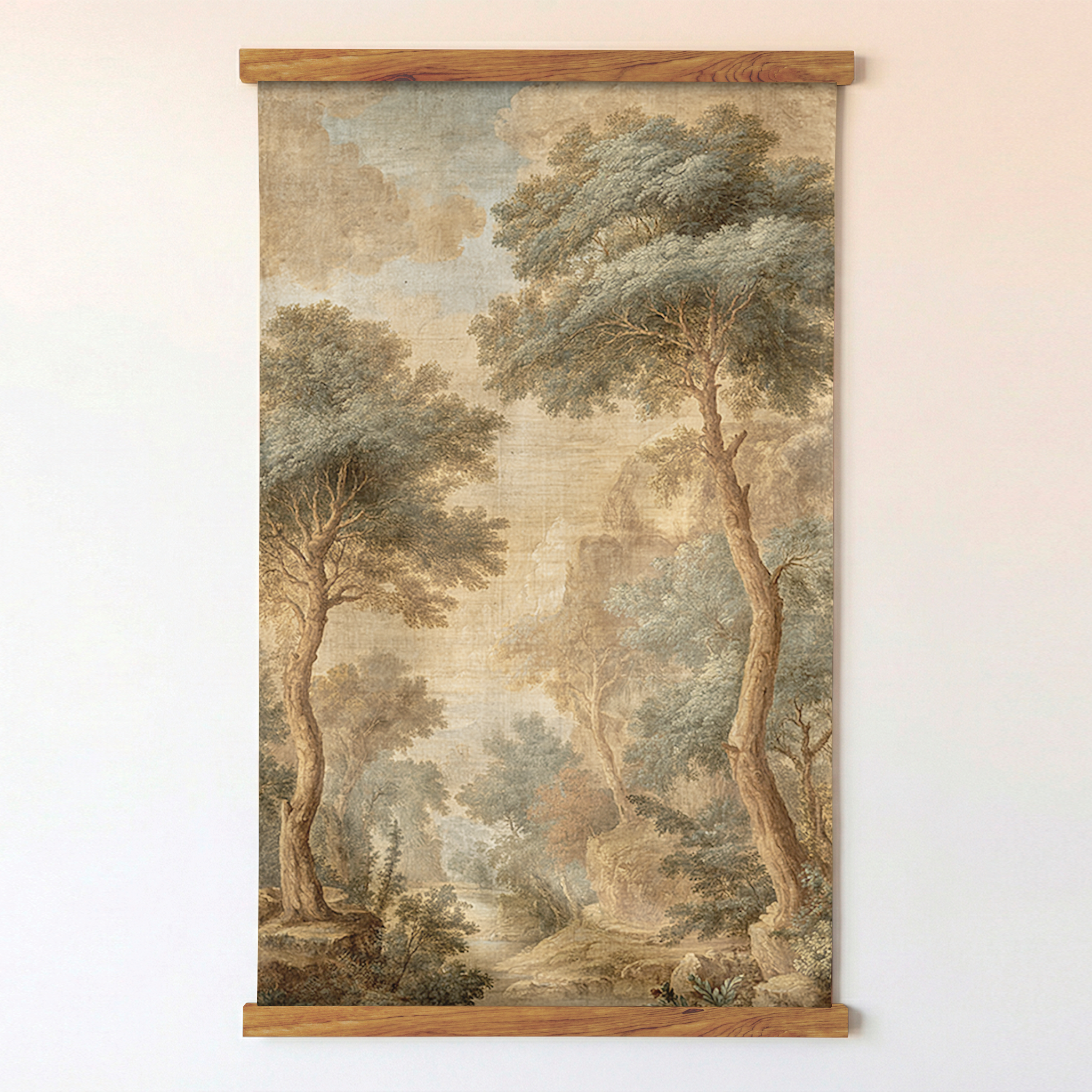 Linen Treeline - Tapestry