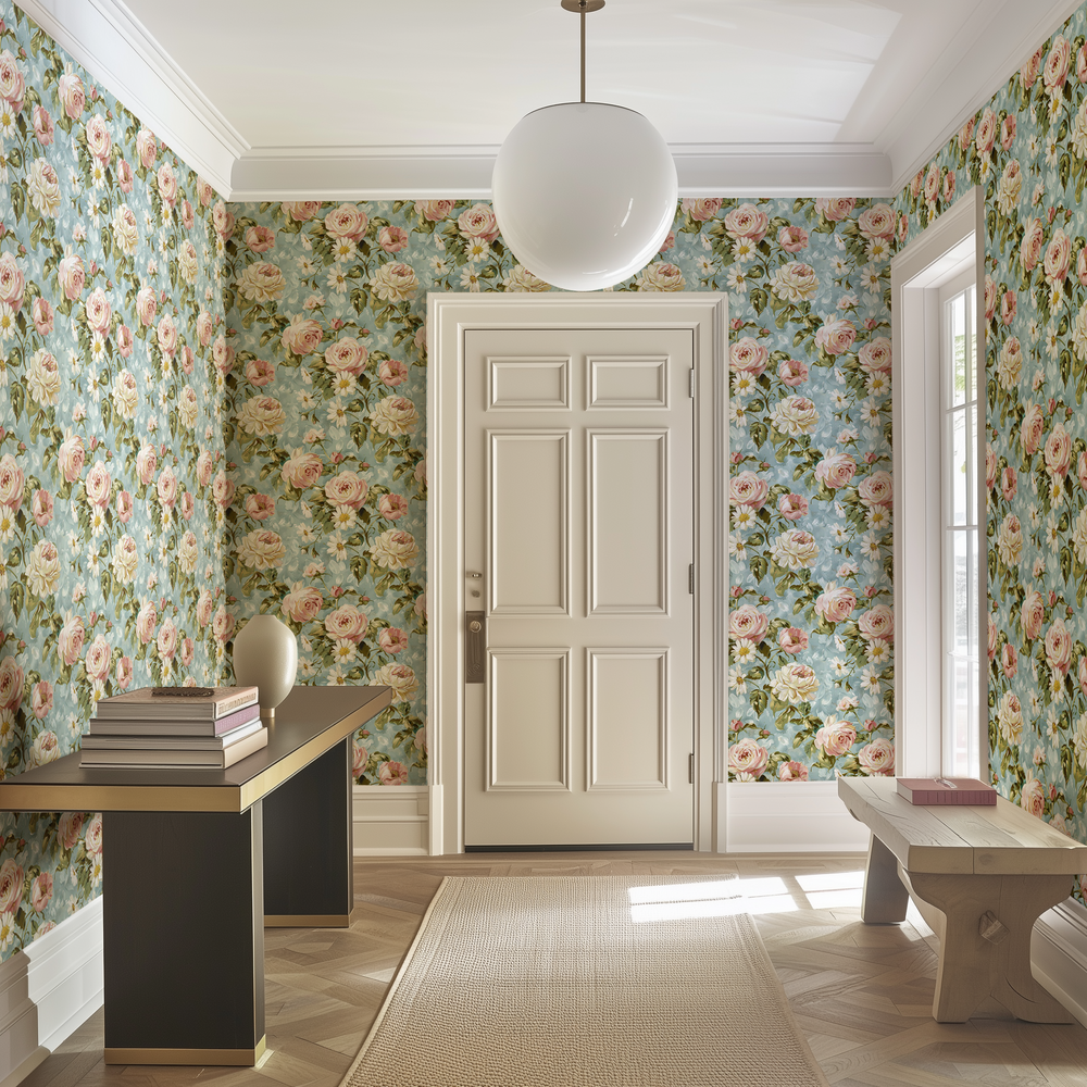 Louisa Floral Wallpaper
