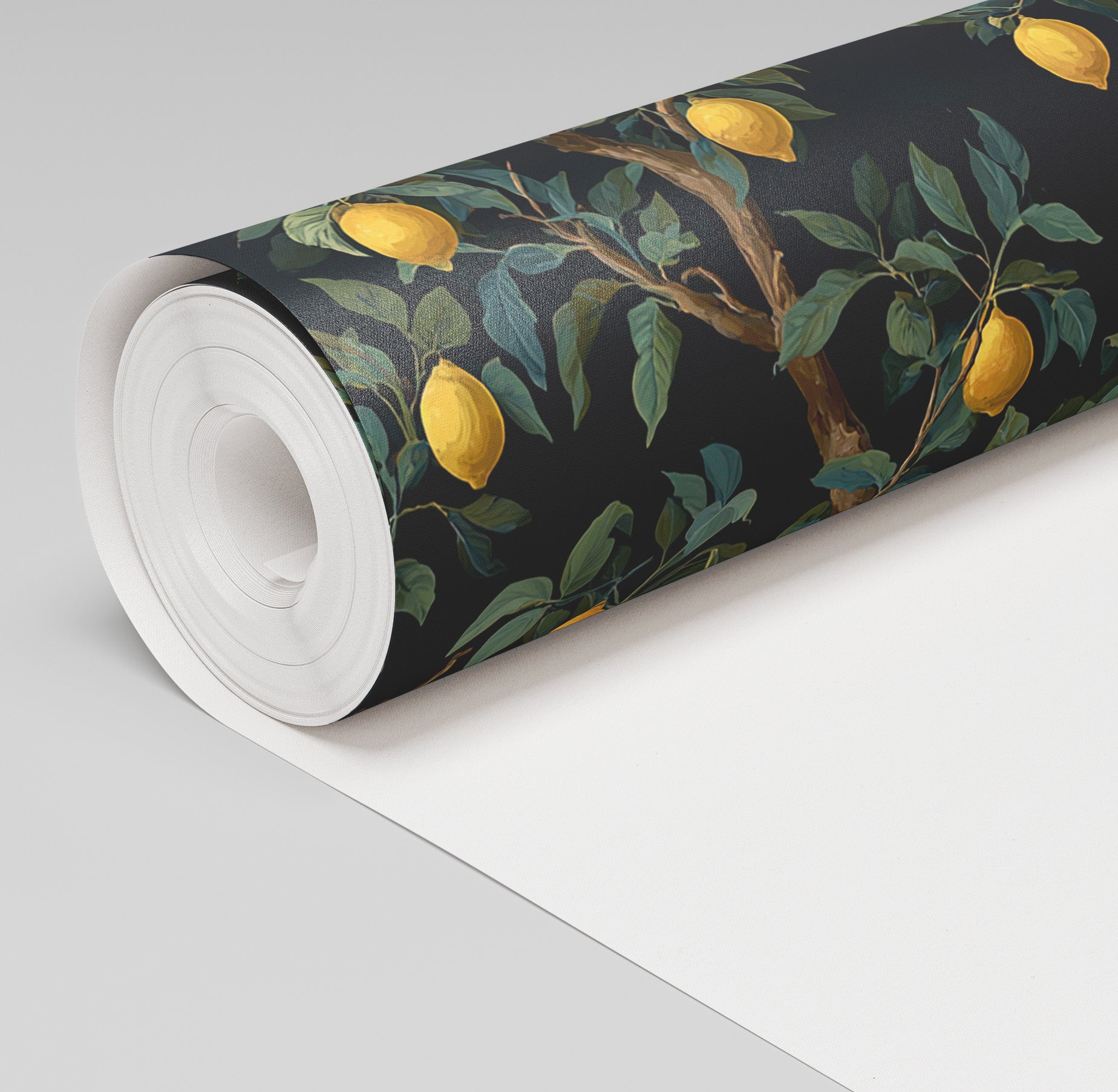 Midnight Citrus Wallpaper