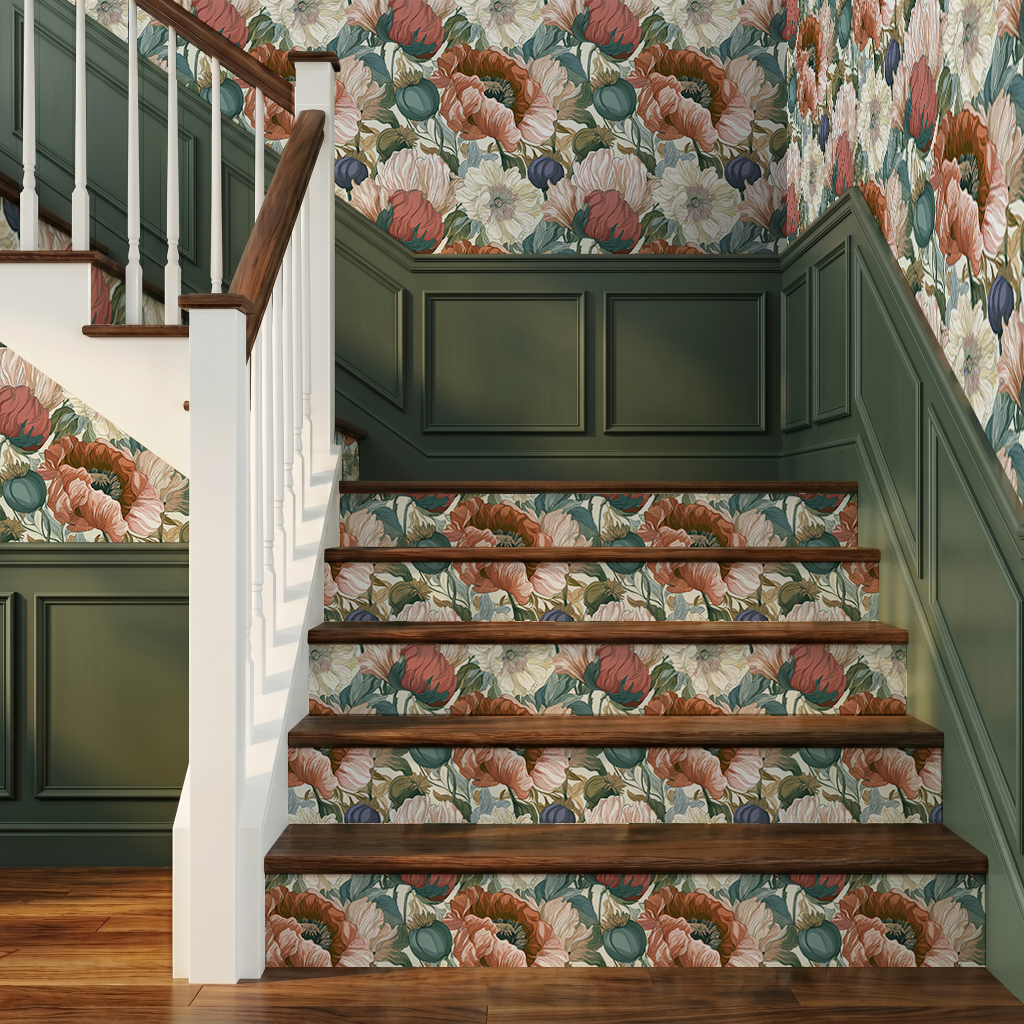 Muted Garden Wallpaper